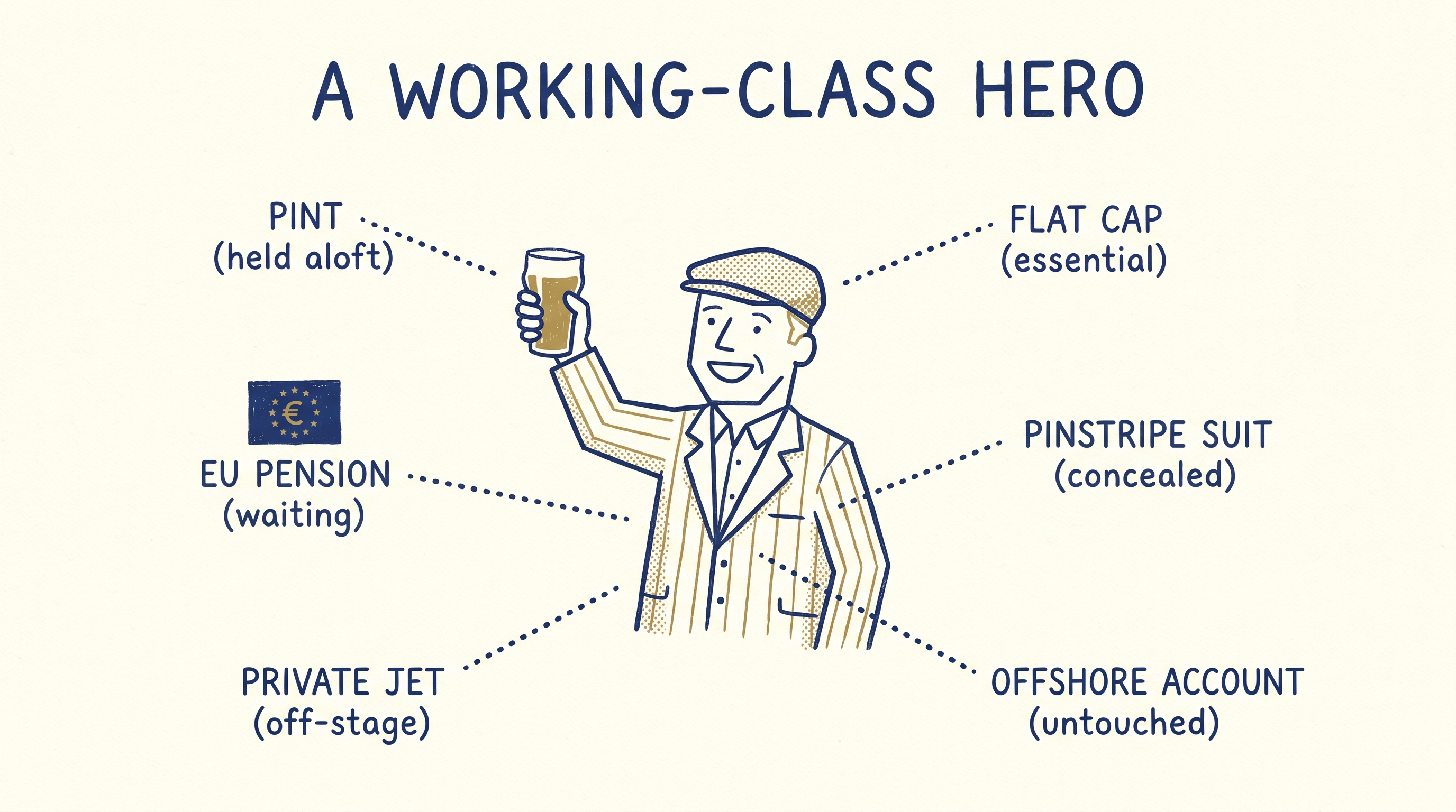 Working-class hero diagram