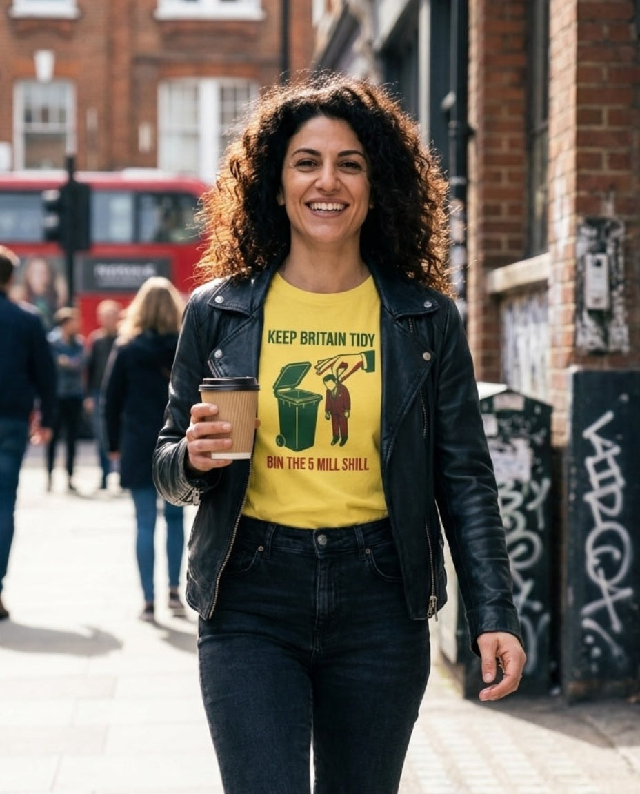 Bin the 5 Mill Shill Unisex T-shirt