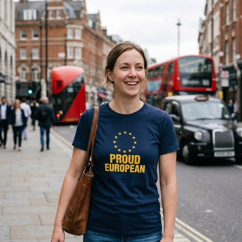 Proud European t-shirt