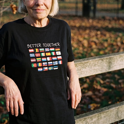Better Together 2 t-shirt, chest print close-up