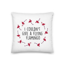 Load image into Gallery viewer, Flying Flamingo Premium Pillow
