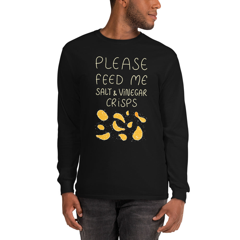 Feed me Crisps Long Sleeve Shirt