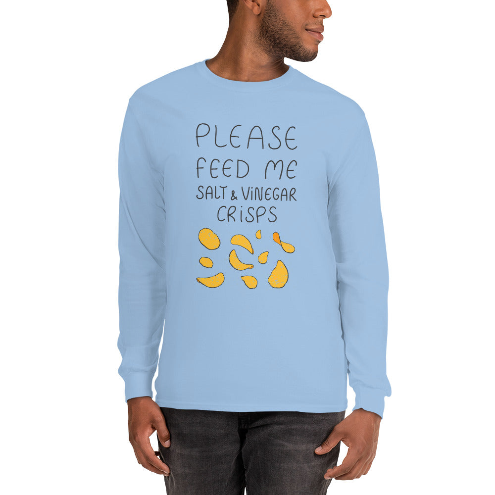 Feed me Crisps Long Sleeve Shirt