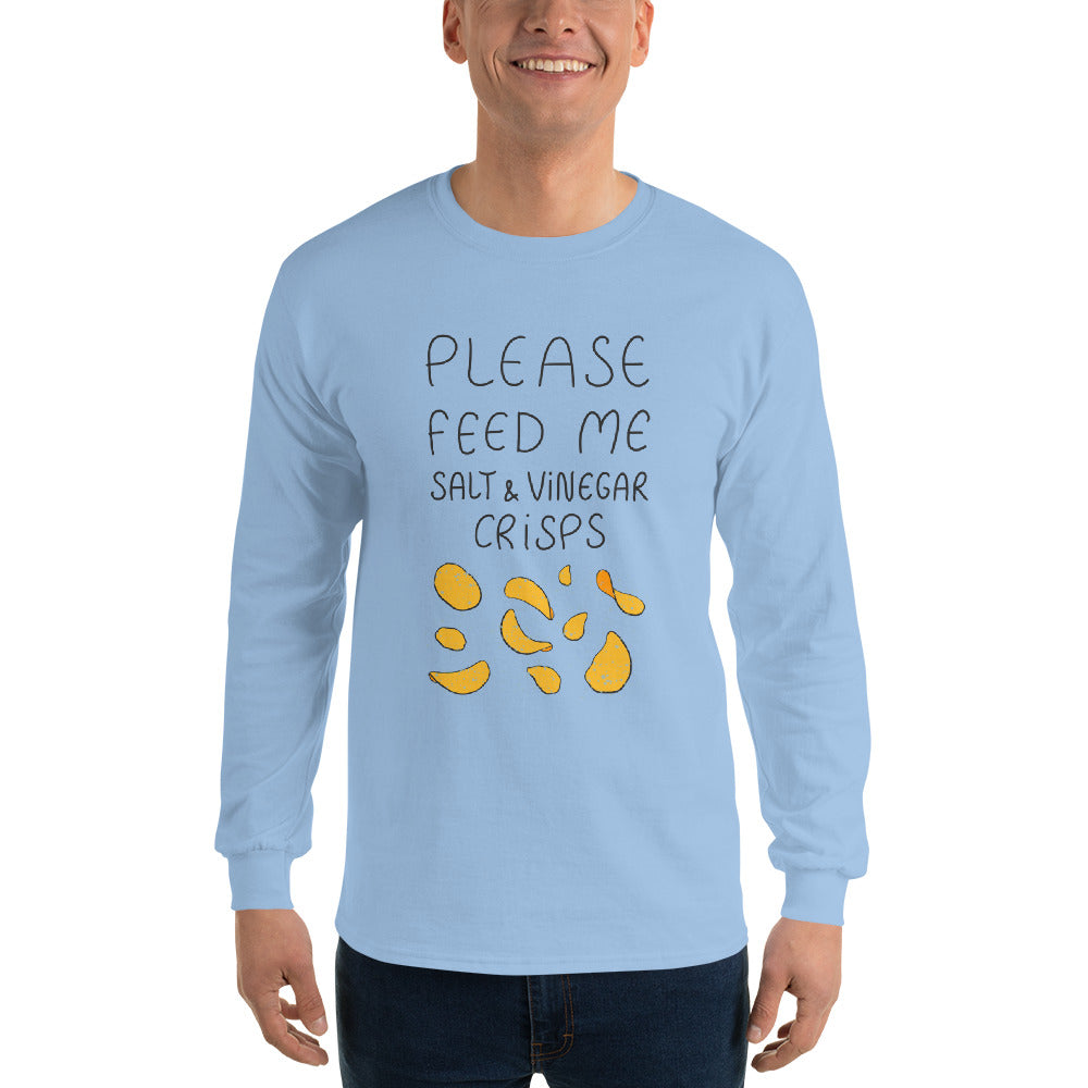 Feed me Crisps Long Sleeve Shirt