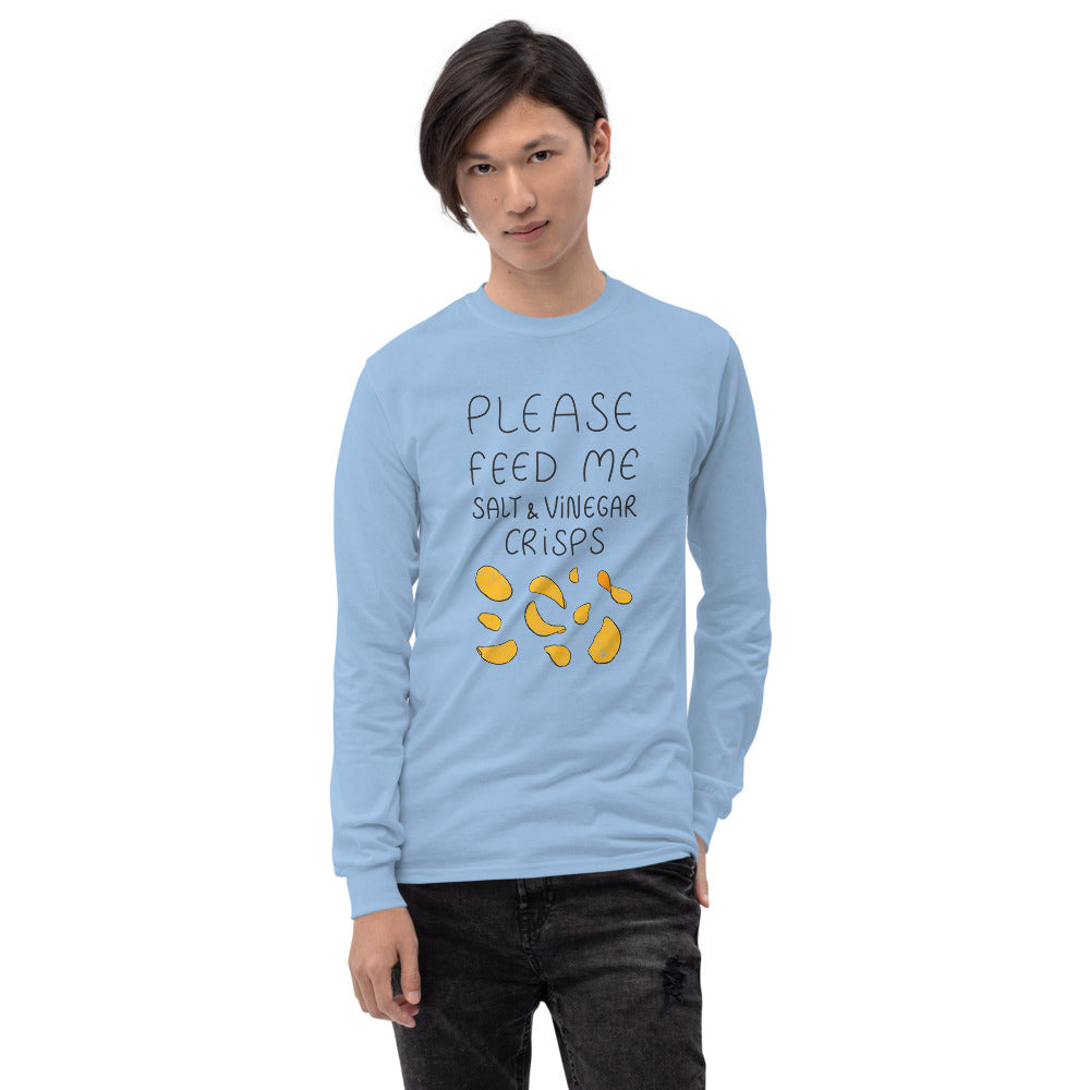Feed me Crisps Long Sleeve Shirt