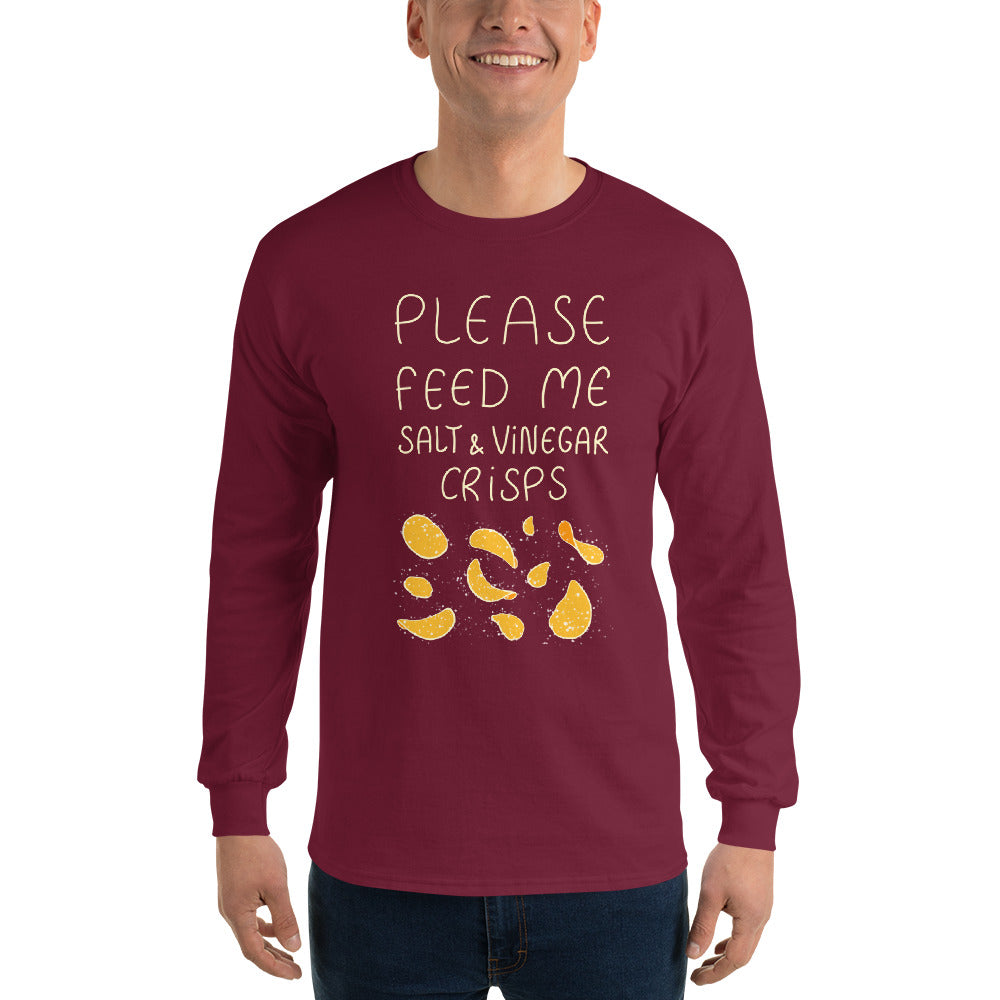 Feed me Crisps Long Sleeve Shirt
