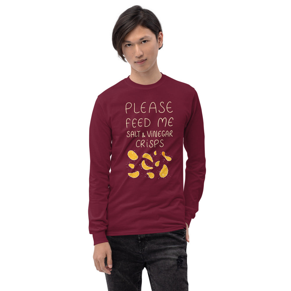 Feed me Crisps Long Sleeve Shirt