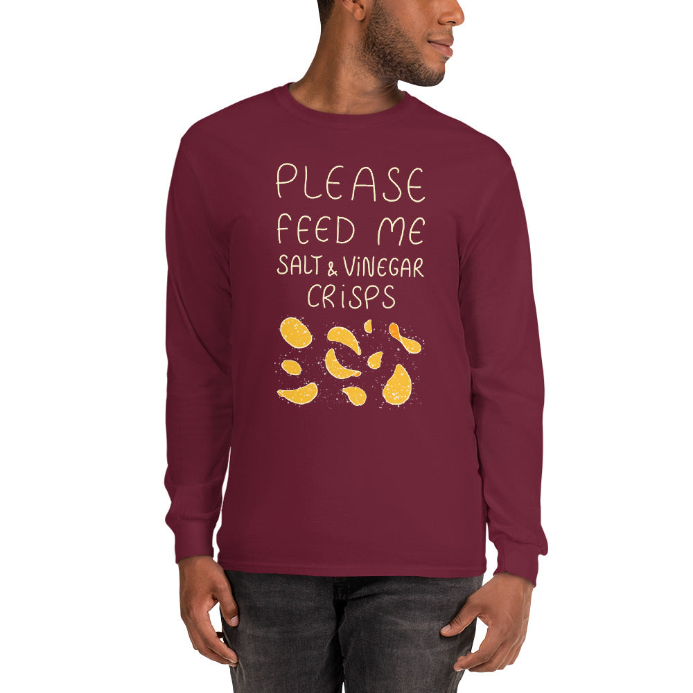 Feed me Crisps Long Sleeve Shirt