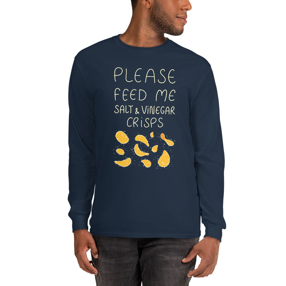 Feed me Crisps Long Sleeve Shirt