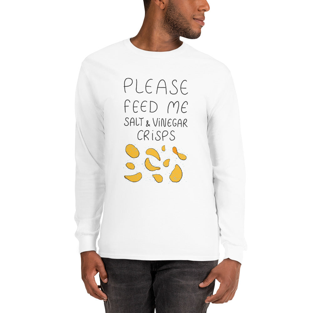 Feed me Crisps Long Sleeve Shirt