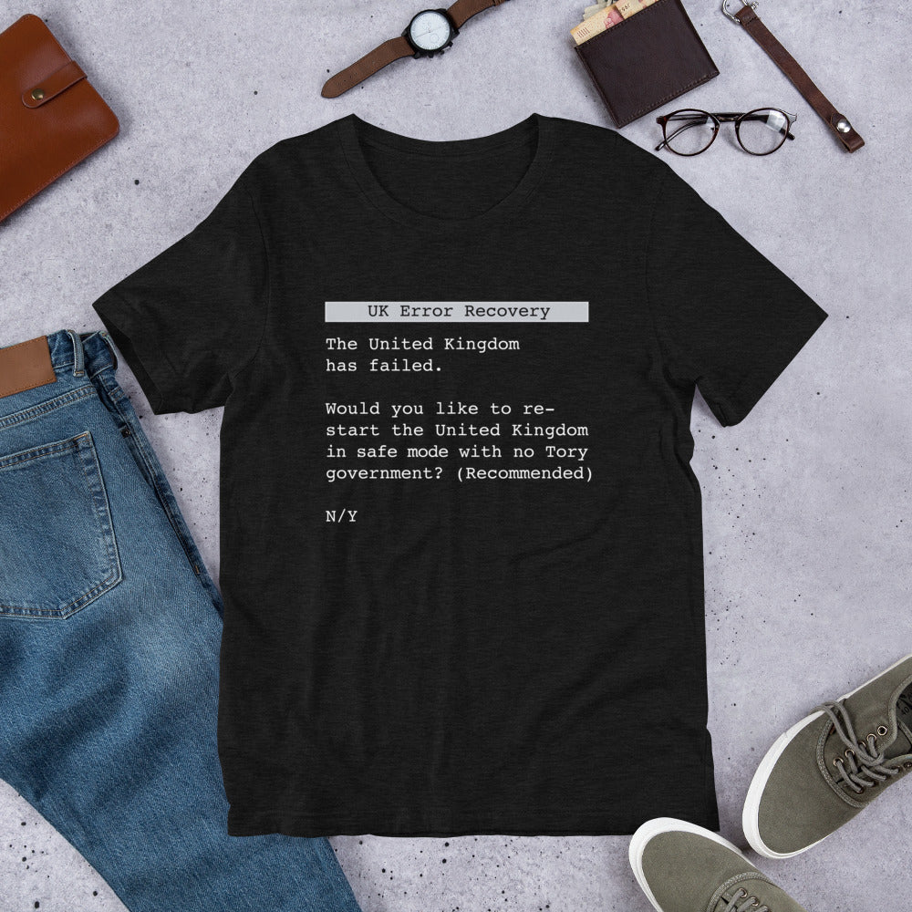 UK Error Recovery Unisex T-Shirt
