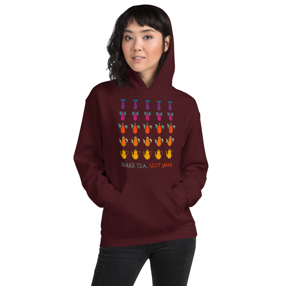 Make Tea not War Unisex Hoodie