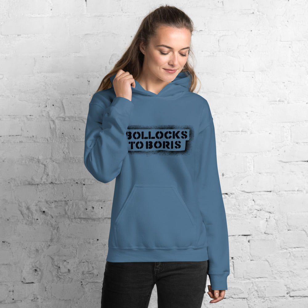 Bollock to Boris Unisex Hoodie