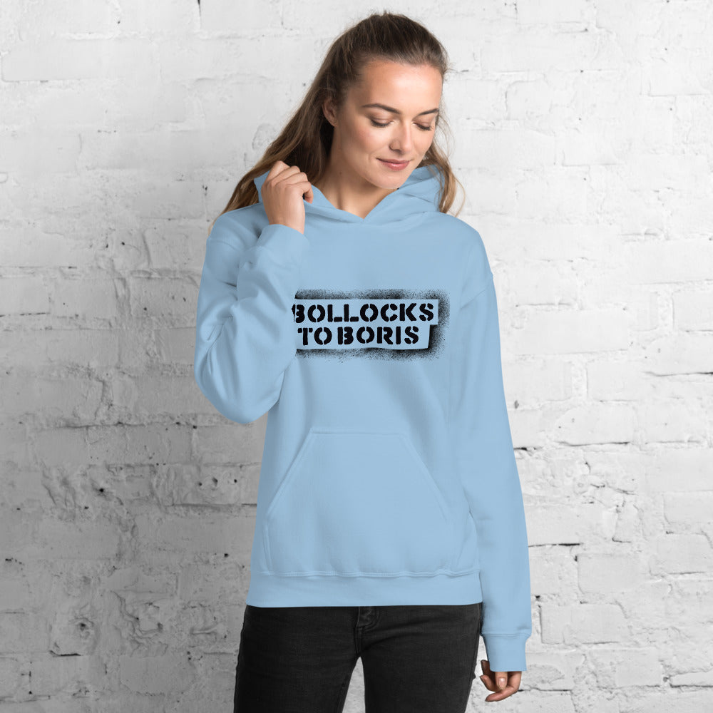 Bollock to Boris Unisex Hoodie