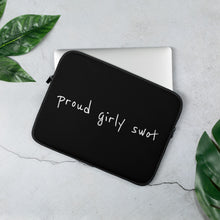 Load image into Gallery viewer, Proud Girly Swot Laptop Sleeve
