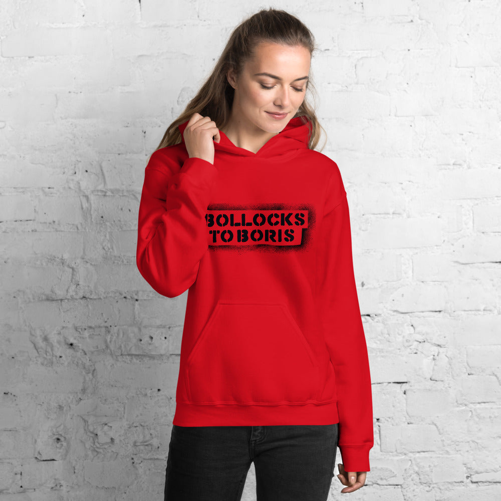 Bollock to Boris Unisex Hoodie
