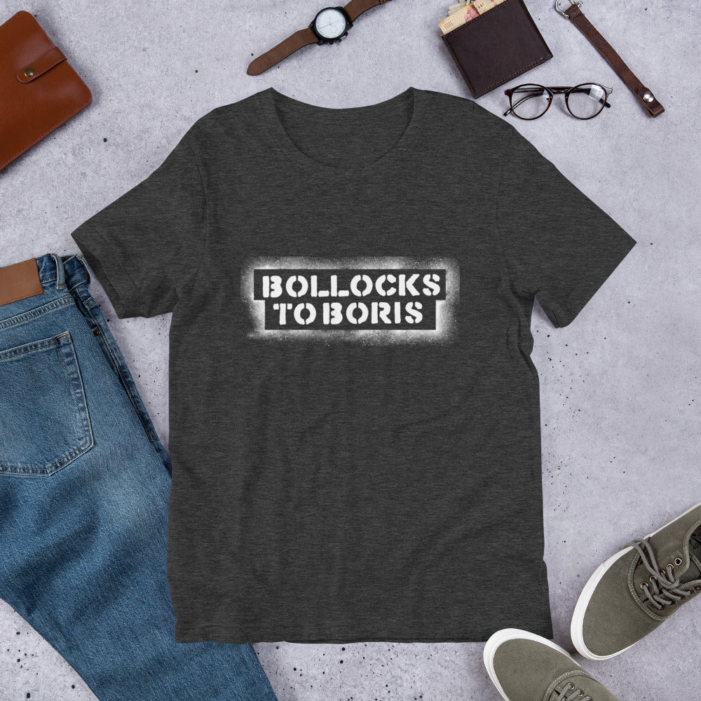Bollocks to Boris Unisex T-Shirt