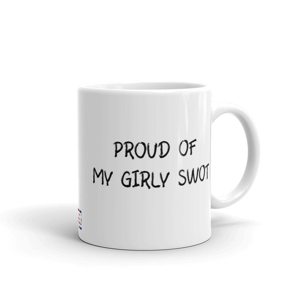Proud of My Girly Swot Mug