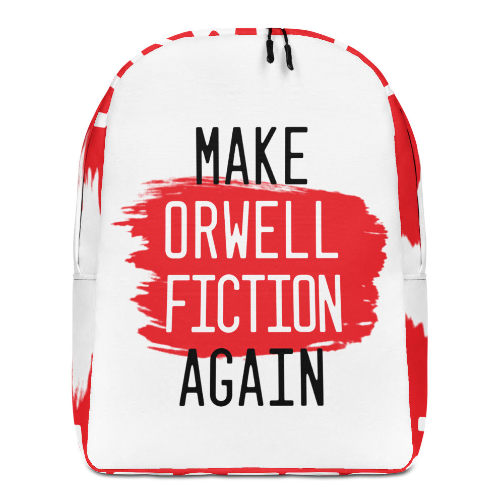 Make Orwell Fiction Minimalist Backpack