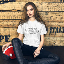 Load image into Gallery viewer, I Voted Tory Unisex T-Shirt
