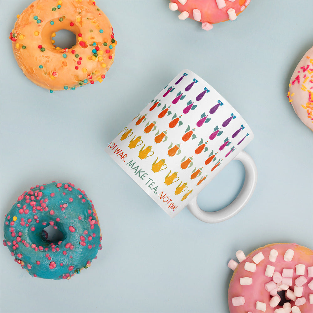 Make Tea, Not War Mug