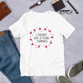 Flying Flamingo Unisex T-Shirt