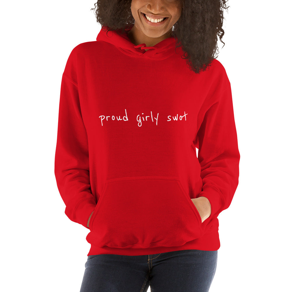 Proud girly swot Hoodie