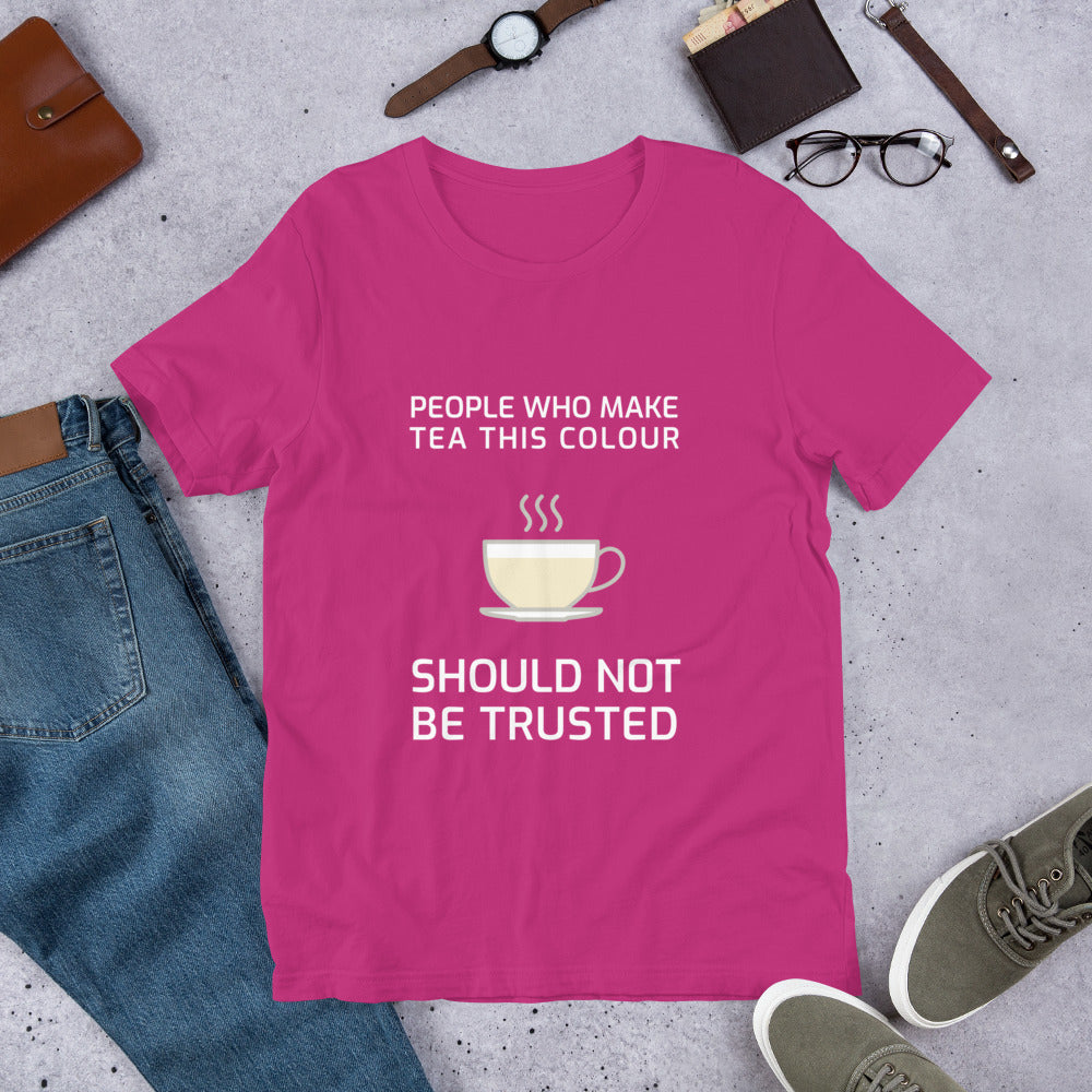 Tea Colour Matters Unisex T-Shirt