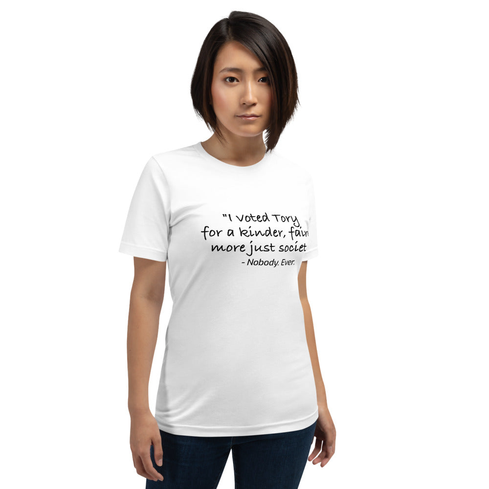 I Voted Tory Unisex T-Shirt