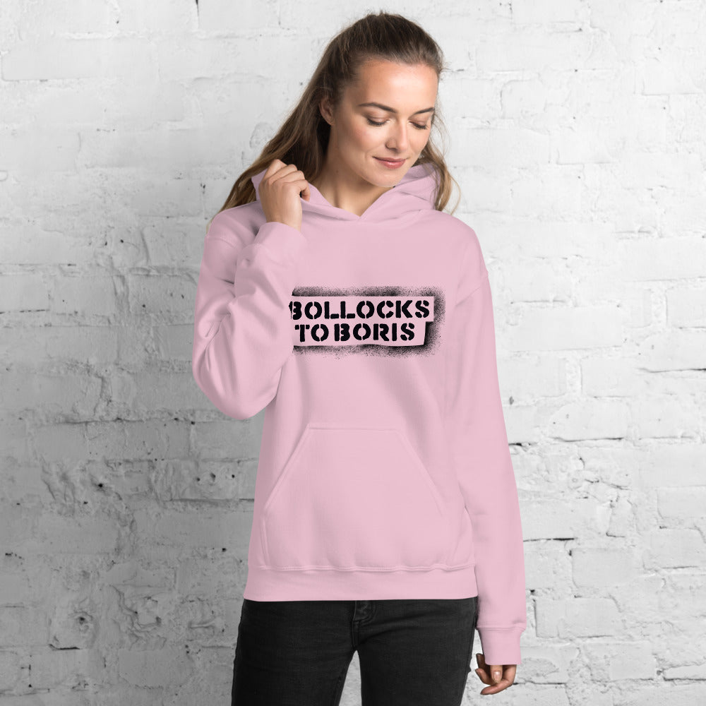 Bollock to Boris Unisex Hoodie