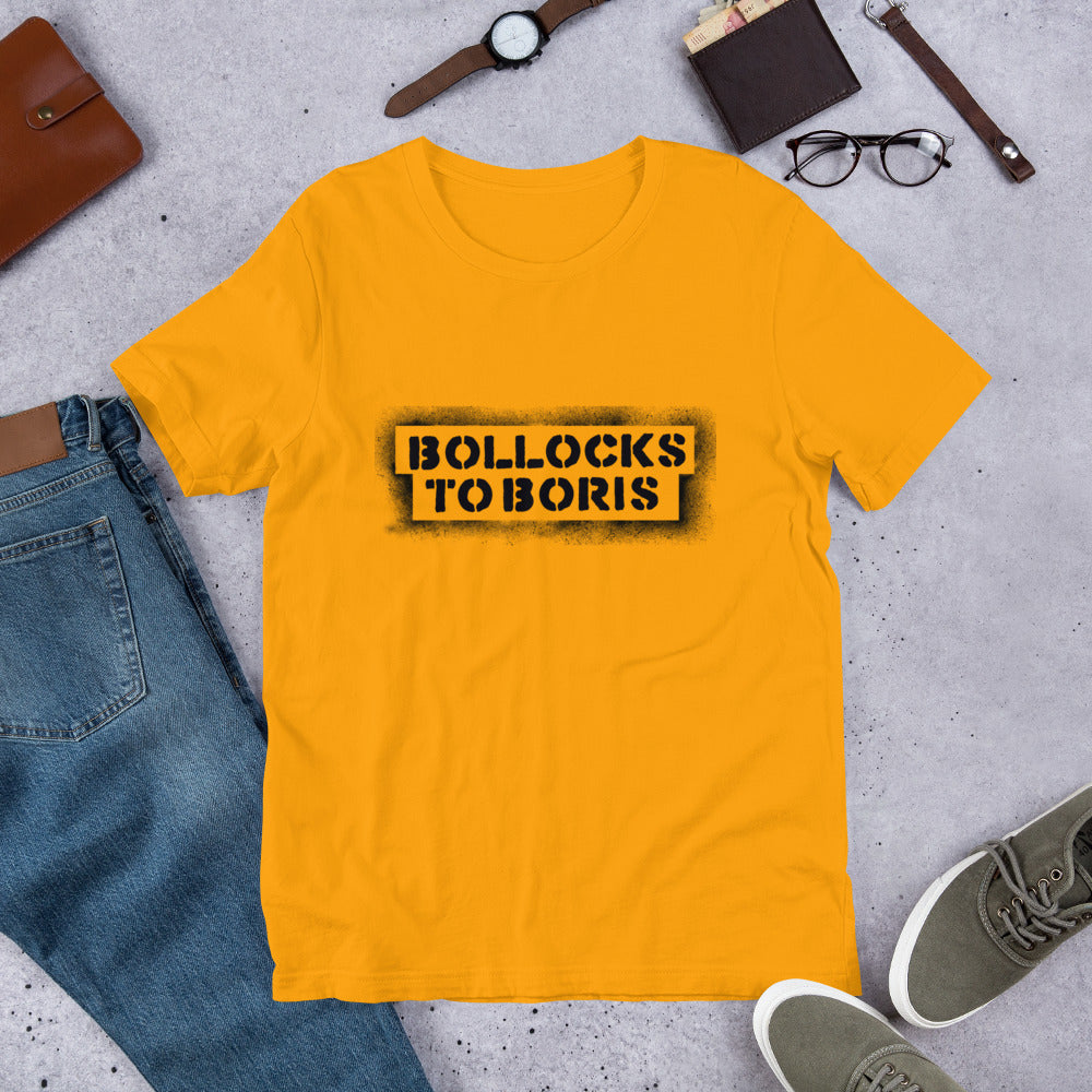 Bollocks to Boris Unisex T-Shirt