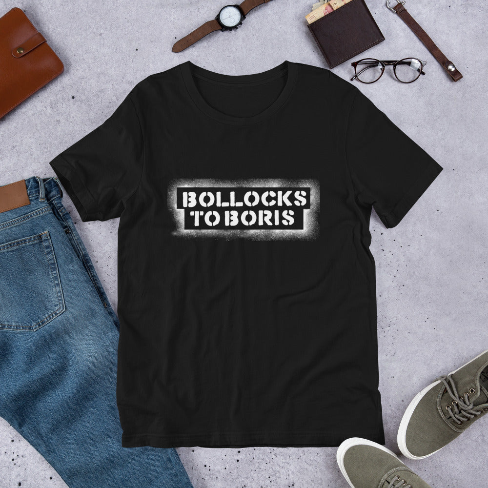 Bollocks to Boris Unisex T-Shirt