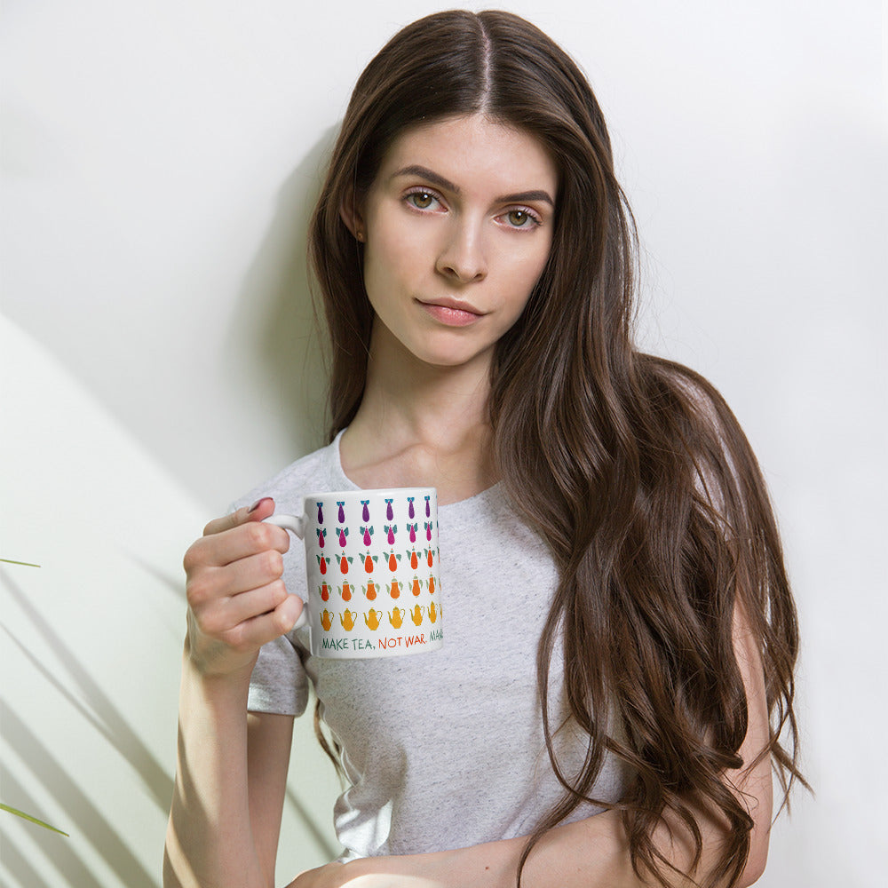 Make Tea, Not War Mug