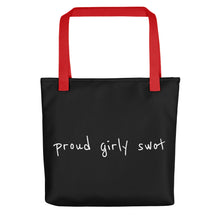 Load image into Gallery viewer, Proud Girly Swot Tote bag
