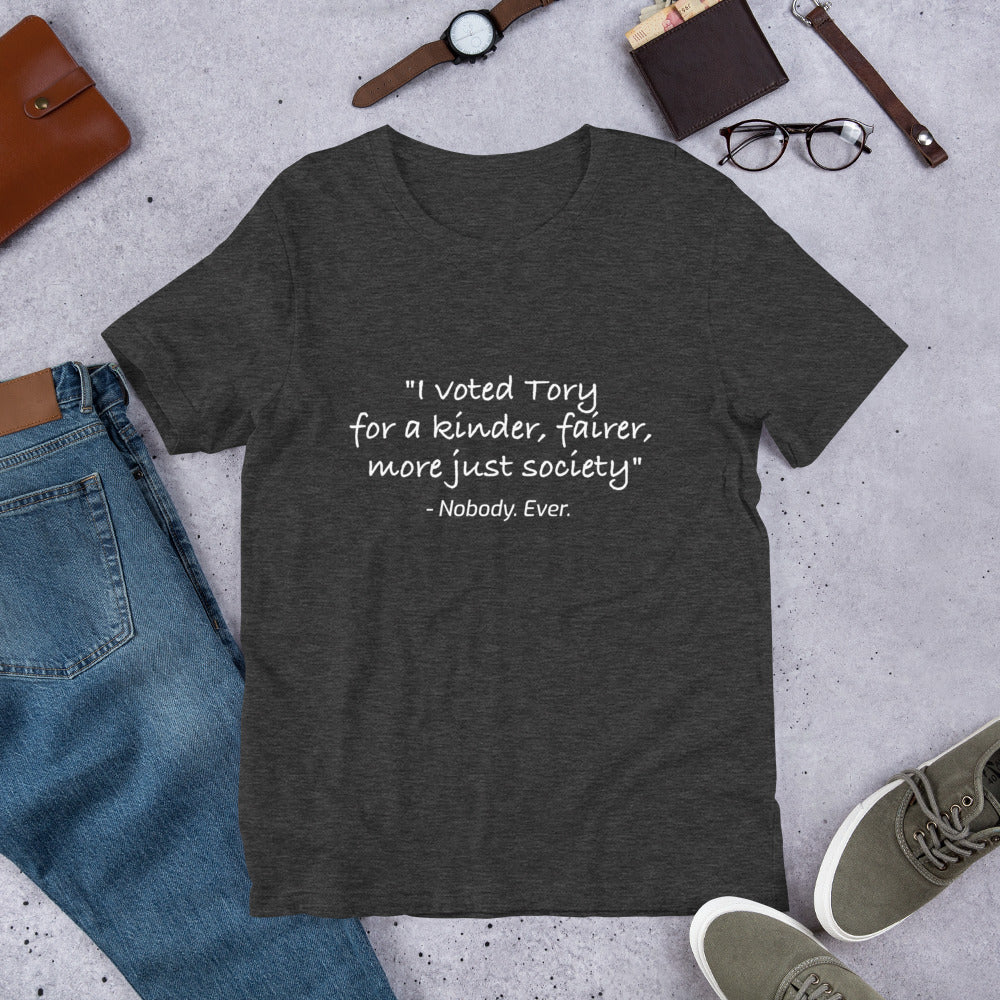 I Voted Tory Unisex T-Shirt