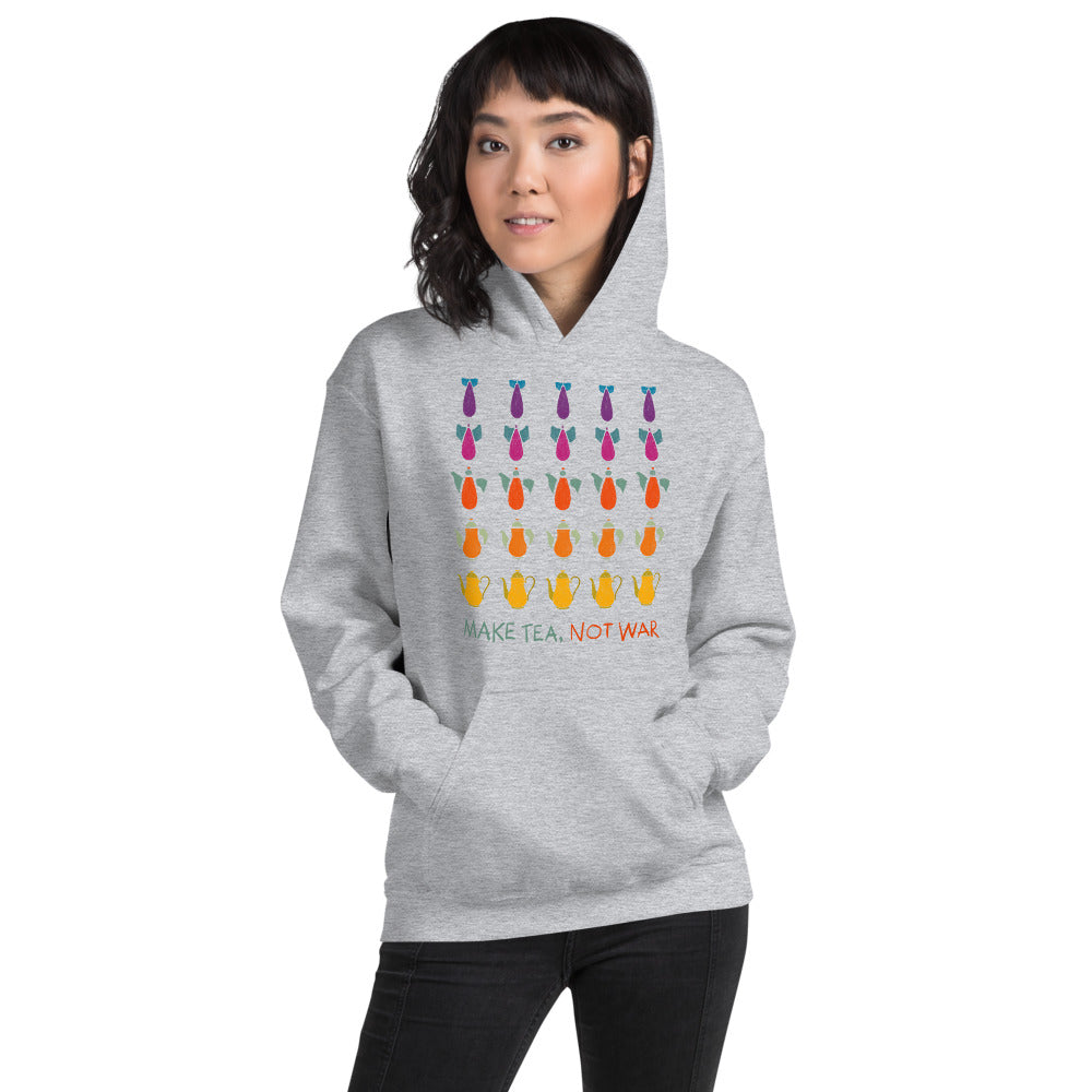 Make Tea not War Unisex Hoodie