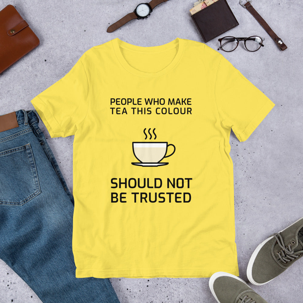 Tea Colour Matters Unisex T-Shirt
