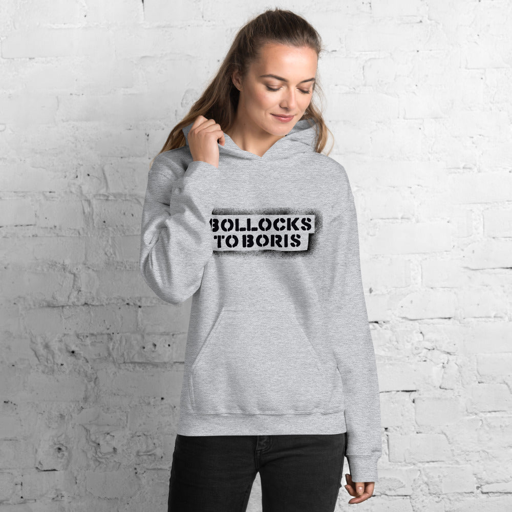 Bollock to Boris Unisex Hoodie