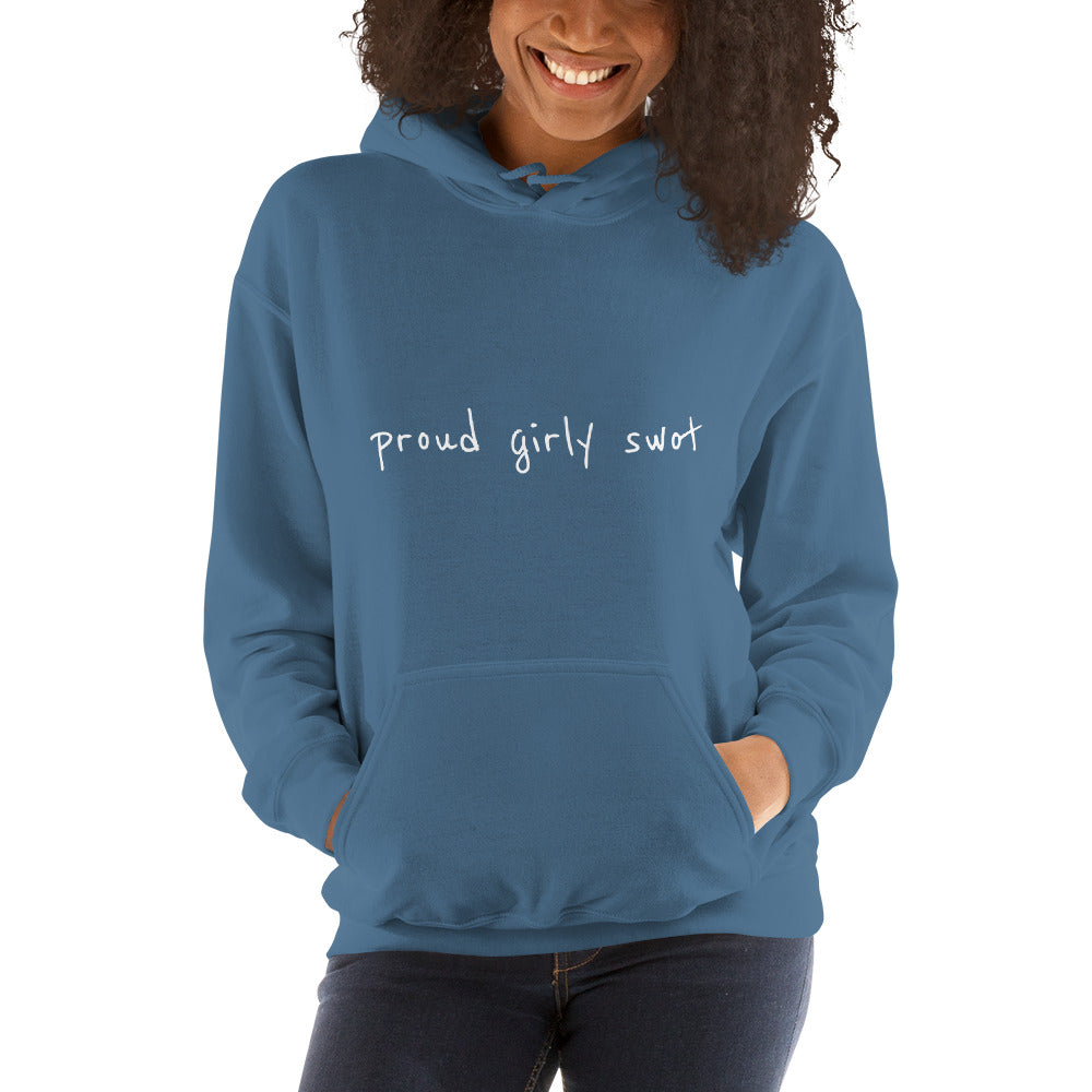 Proud girly swot Hoodie