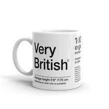 Load image into Gallery viewer, British Care Instructions Mug
