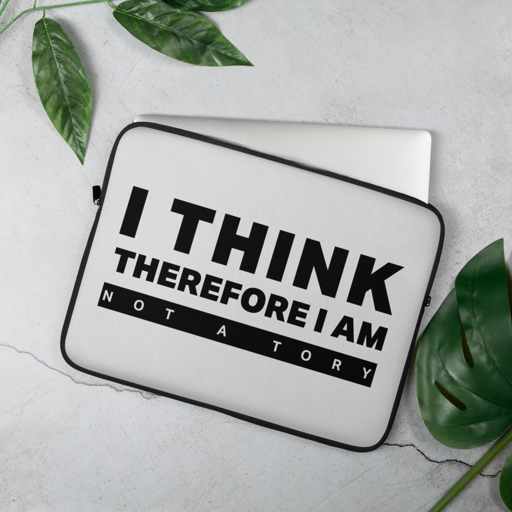 I Think Therefore I Am Laptop Sleeve