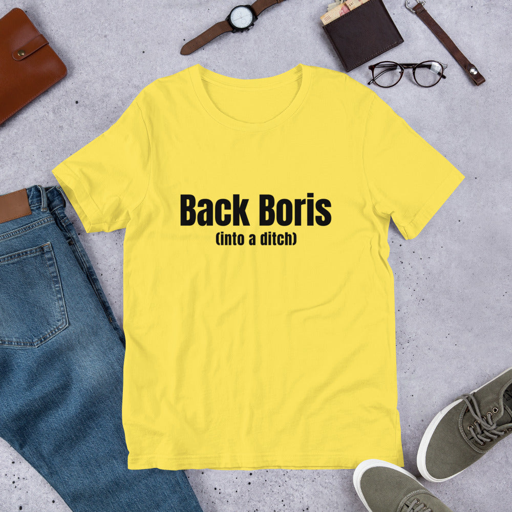 Back Boris Unisex T-Shirt