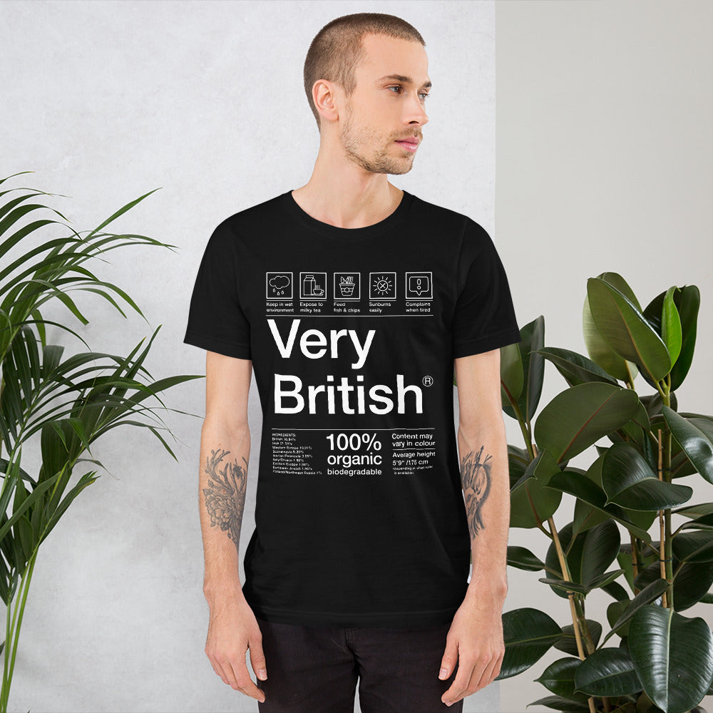 British Care Instructions Unisex T-Shirt