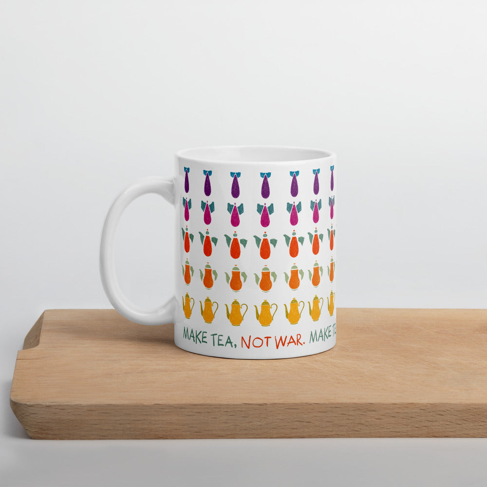 Make Tea, Not War Mug