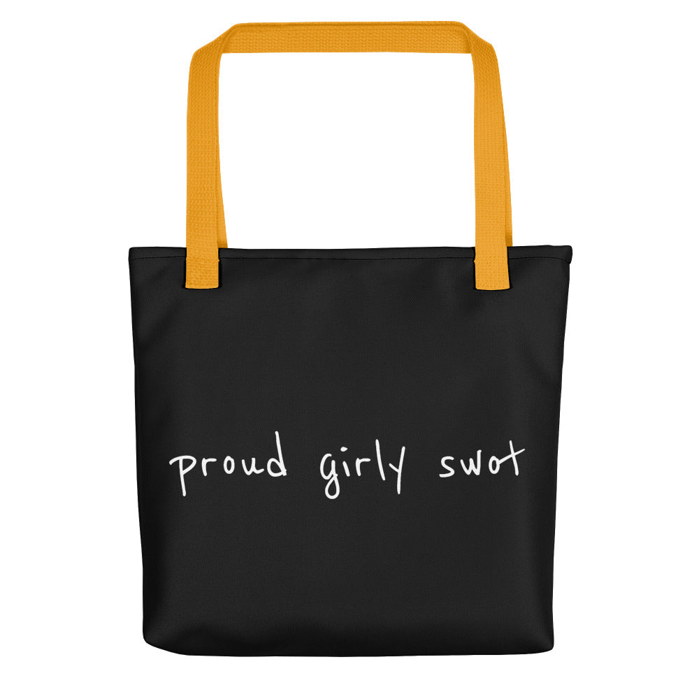 Proud Girly Swot Tote bag