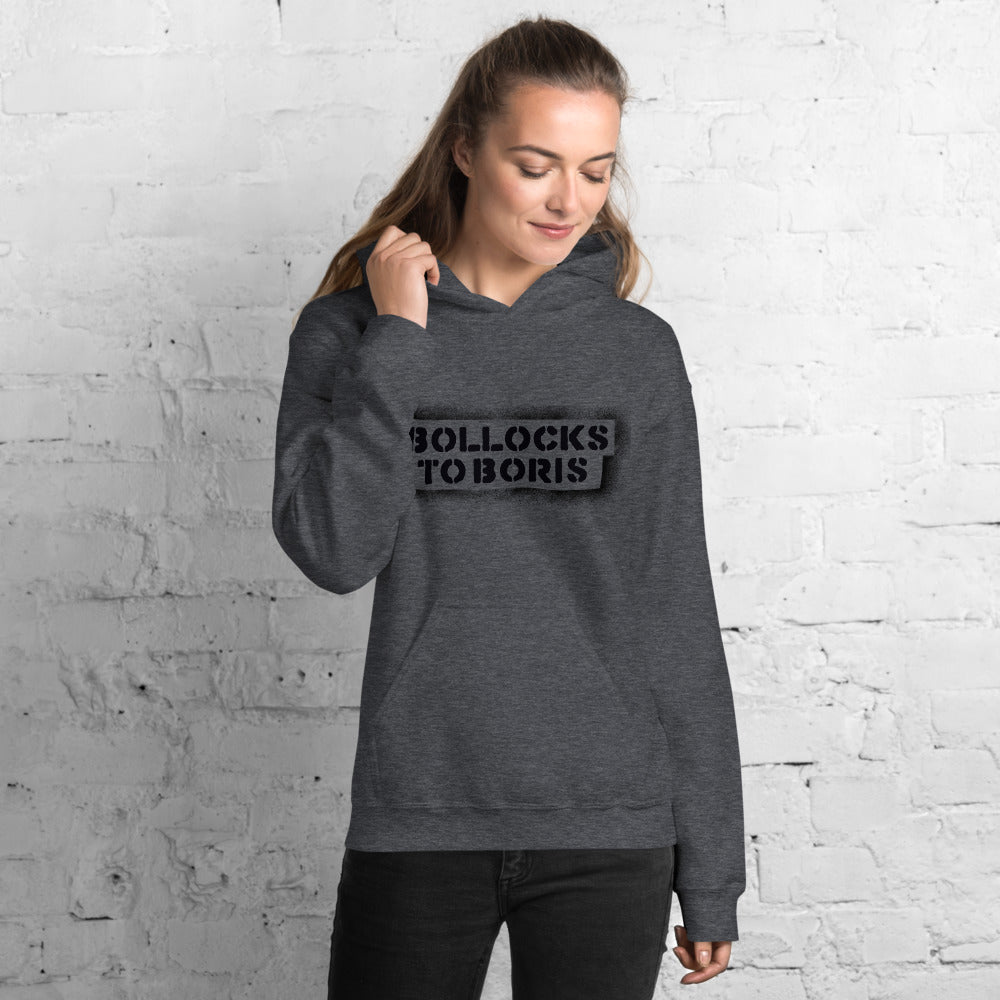 Bollock to Boris Unisex Hoodie