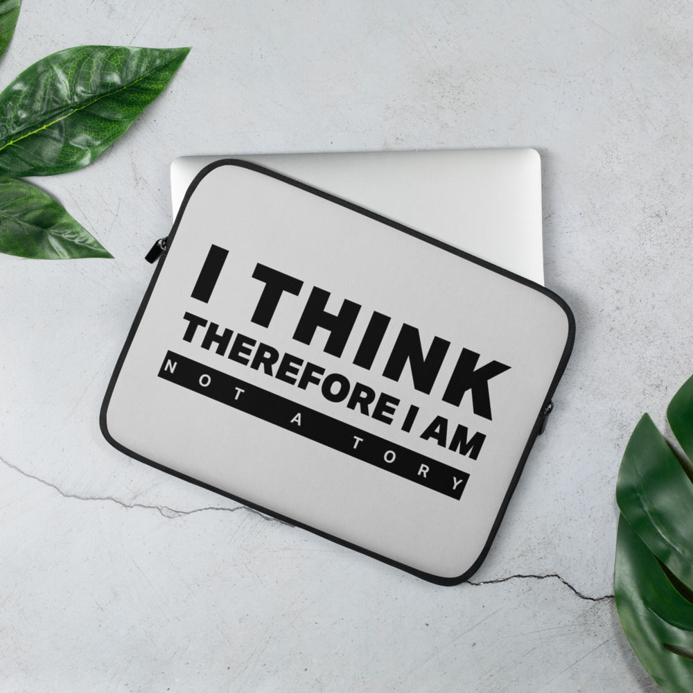 I Think Therefore I Am Laptop Sleeve