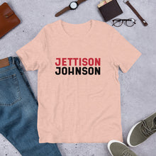 Load image into Gallery viewer, Jettison Johnson Unisex T-Shirt
