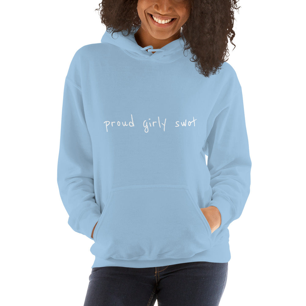 Proud girly swot Hoodie