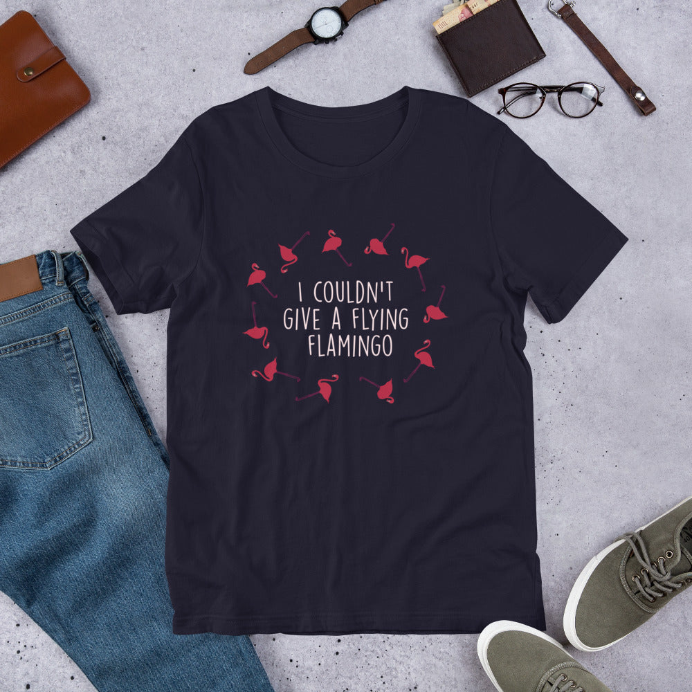 Flying Flamingo Unisex T-Shirt